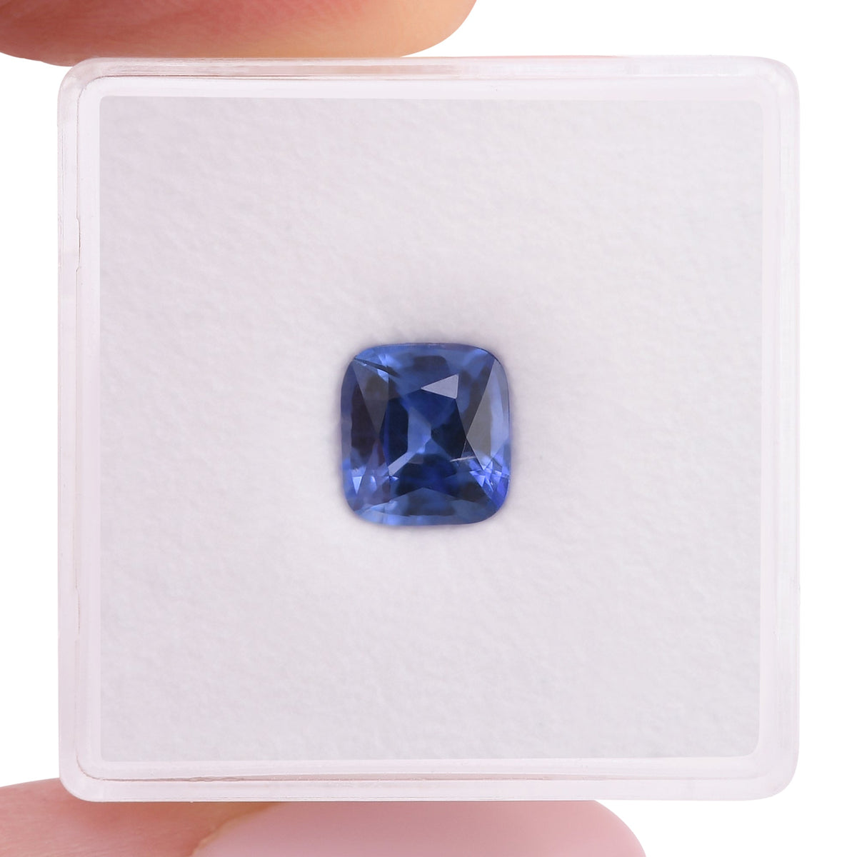 1,81 Karat blauer Kissen-Saphir aus Sri Lanka