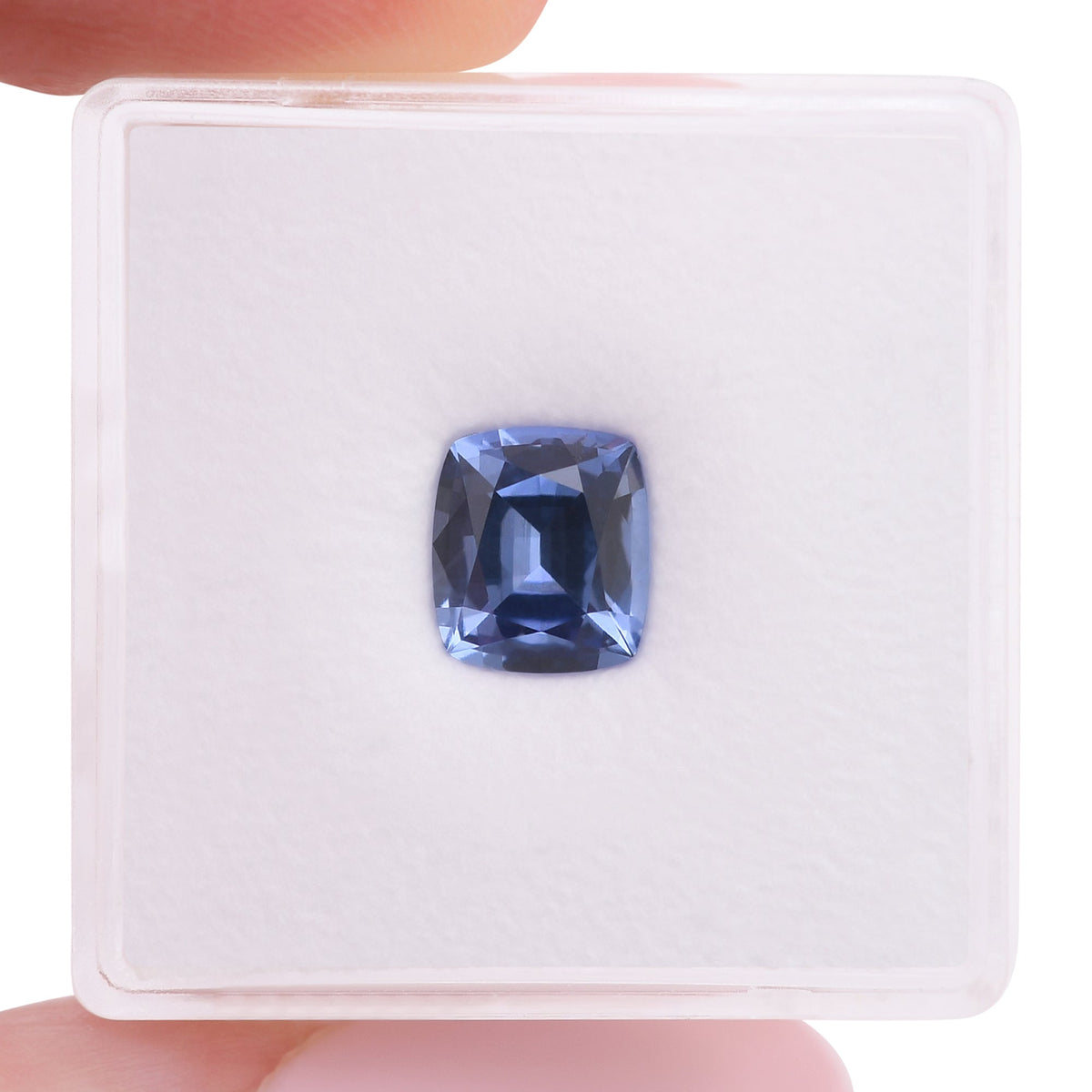 1.81 Carat Blue SRI LANKAN Cushion Sapphire