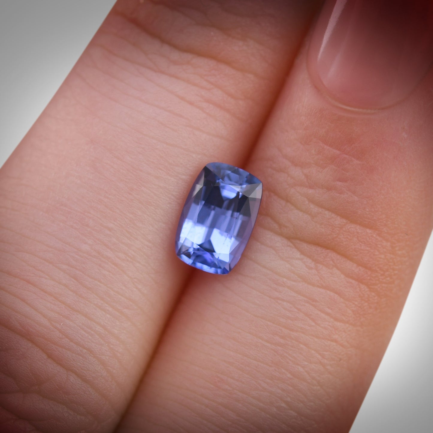 1,49 Karat blauer Kissen-Saphir aus Sri Lanka