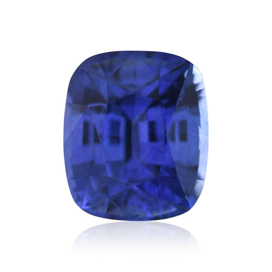 1,75 Karat blauer Kissen-Saphir aus Sri Lanka