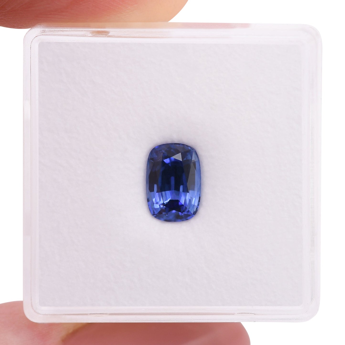 1.46 Carat Blue SRI LANKAN Cushion Sapphire