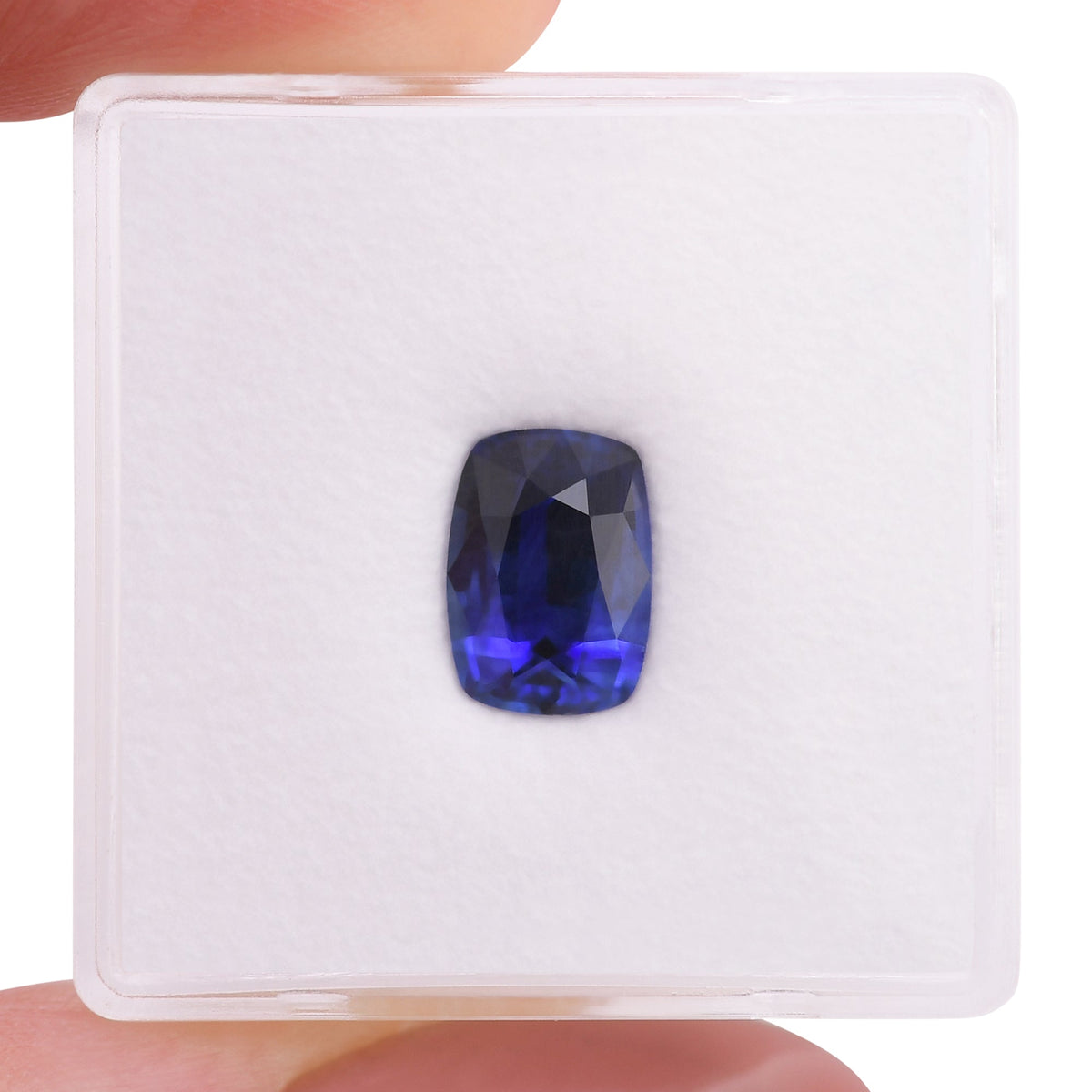 1,88 Karat blauer Kissen-Saphir aus Sri Lanka