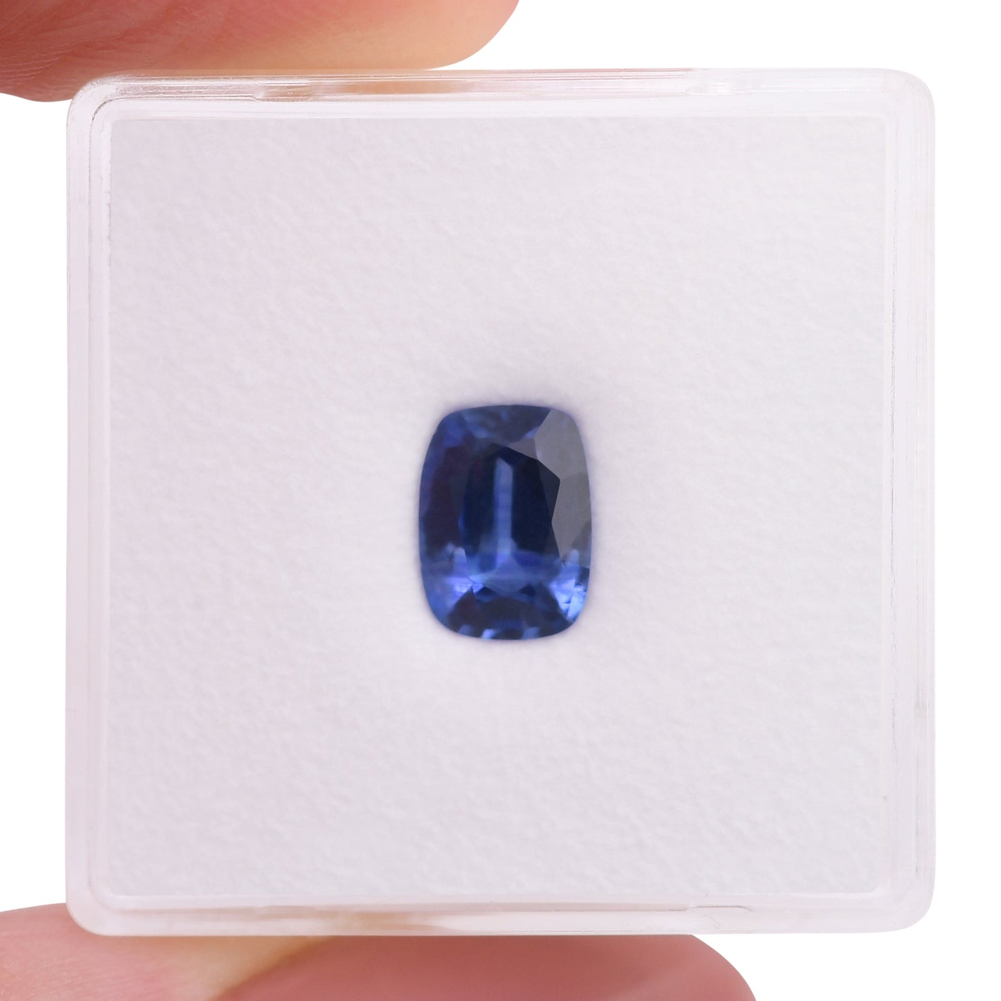 1,34 Karat blauer Kissen-Saphir aus Sri Lanka