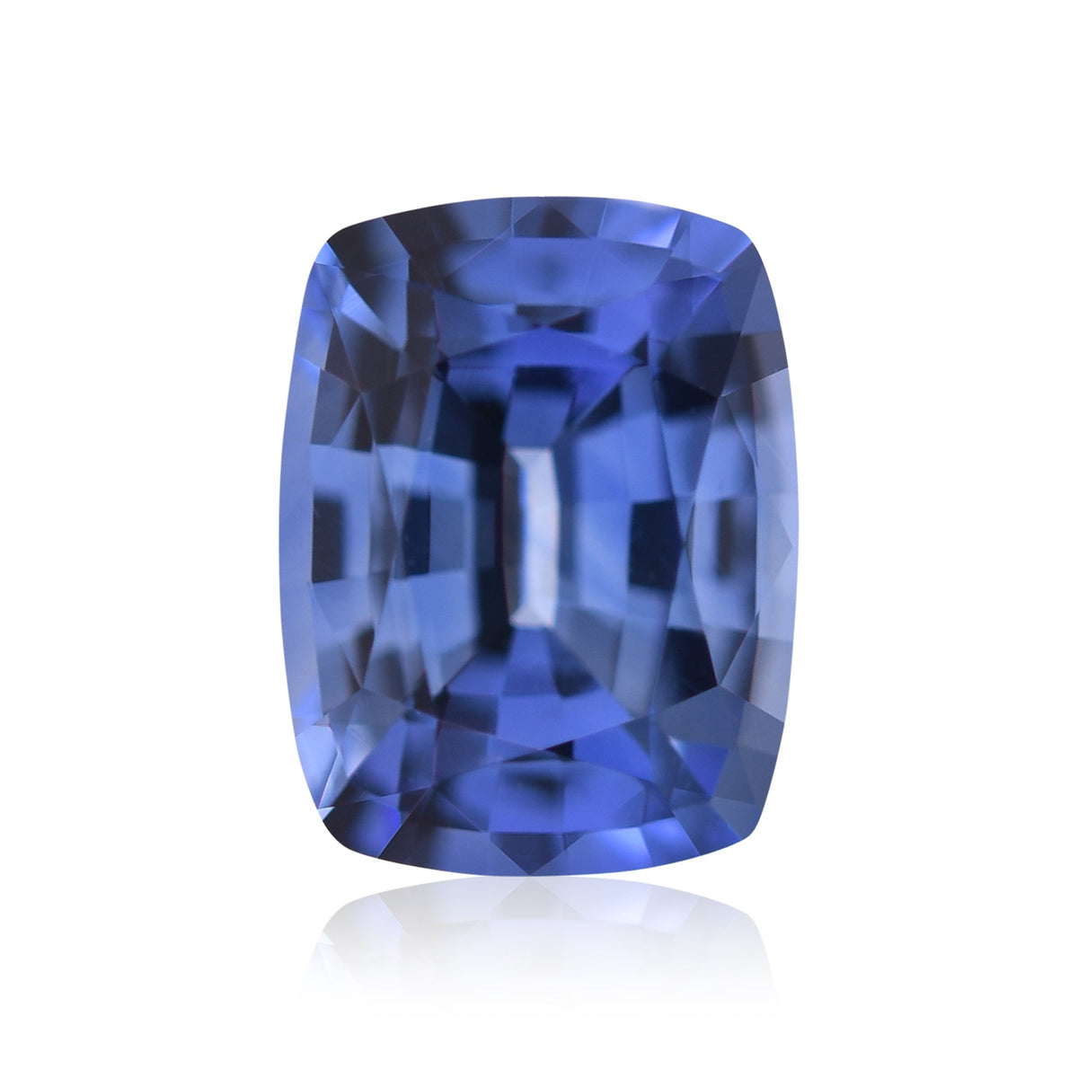 1,27 Karat blauer Kissen-Saphir aus Sri Lanka