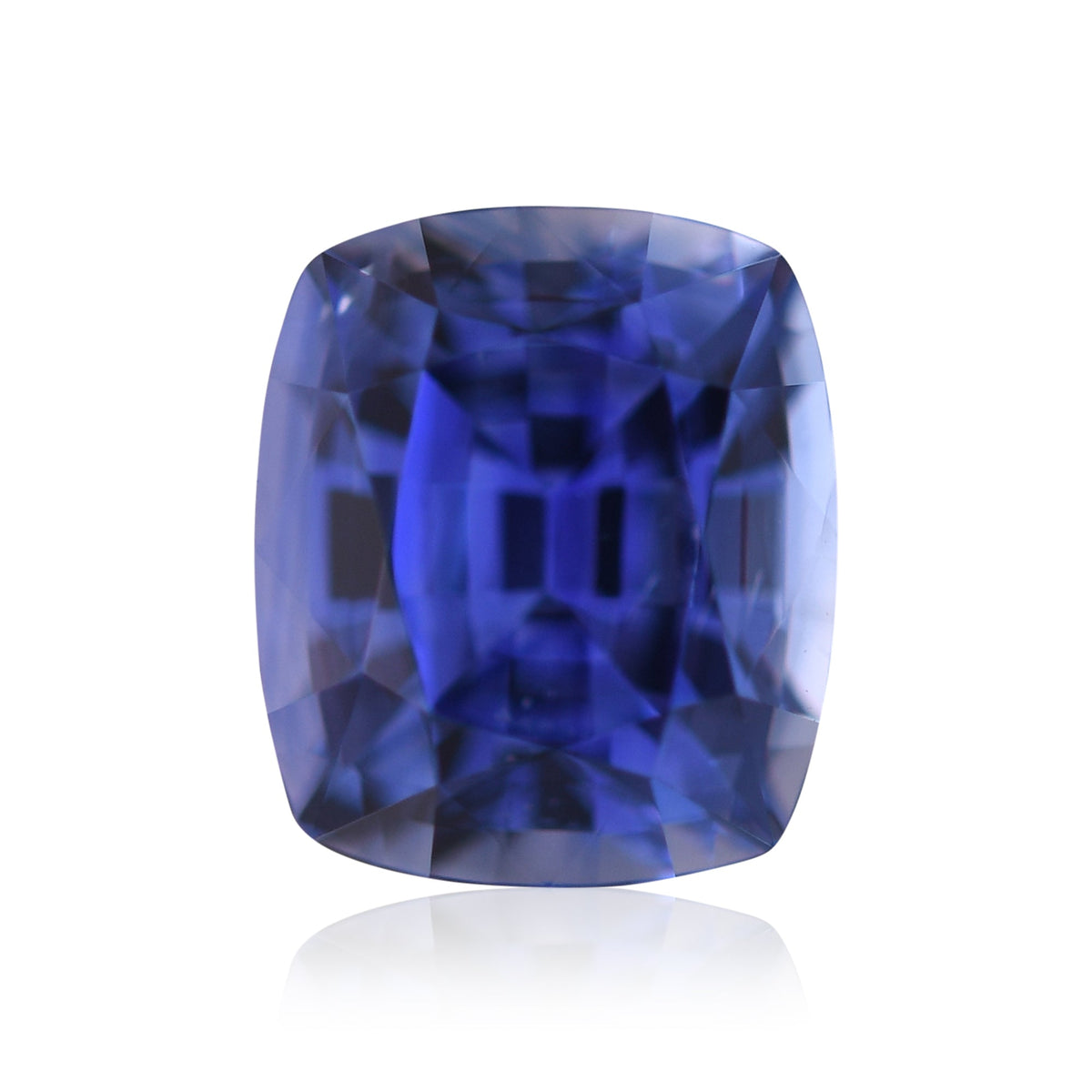 1,24 Karat blauer Kissen-Saphir aus Sri Lanka