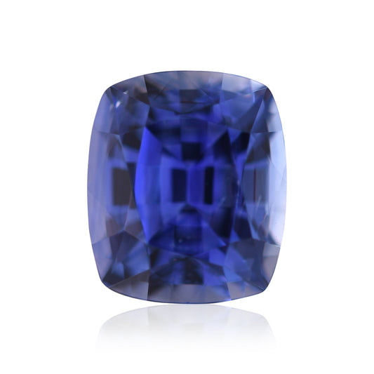 1,24 Karat blauer Kissen-Saphir aus Sri Lanka