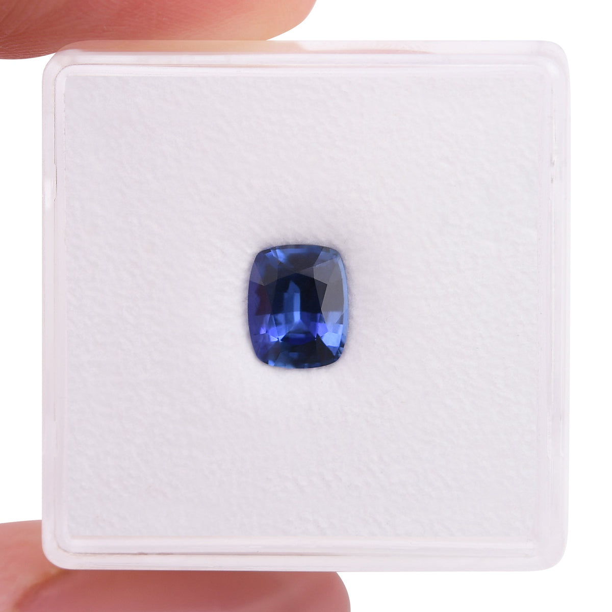 1,15 Karat blauer Kissen-Saphir aus Sri Lanka