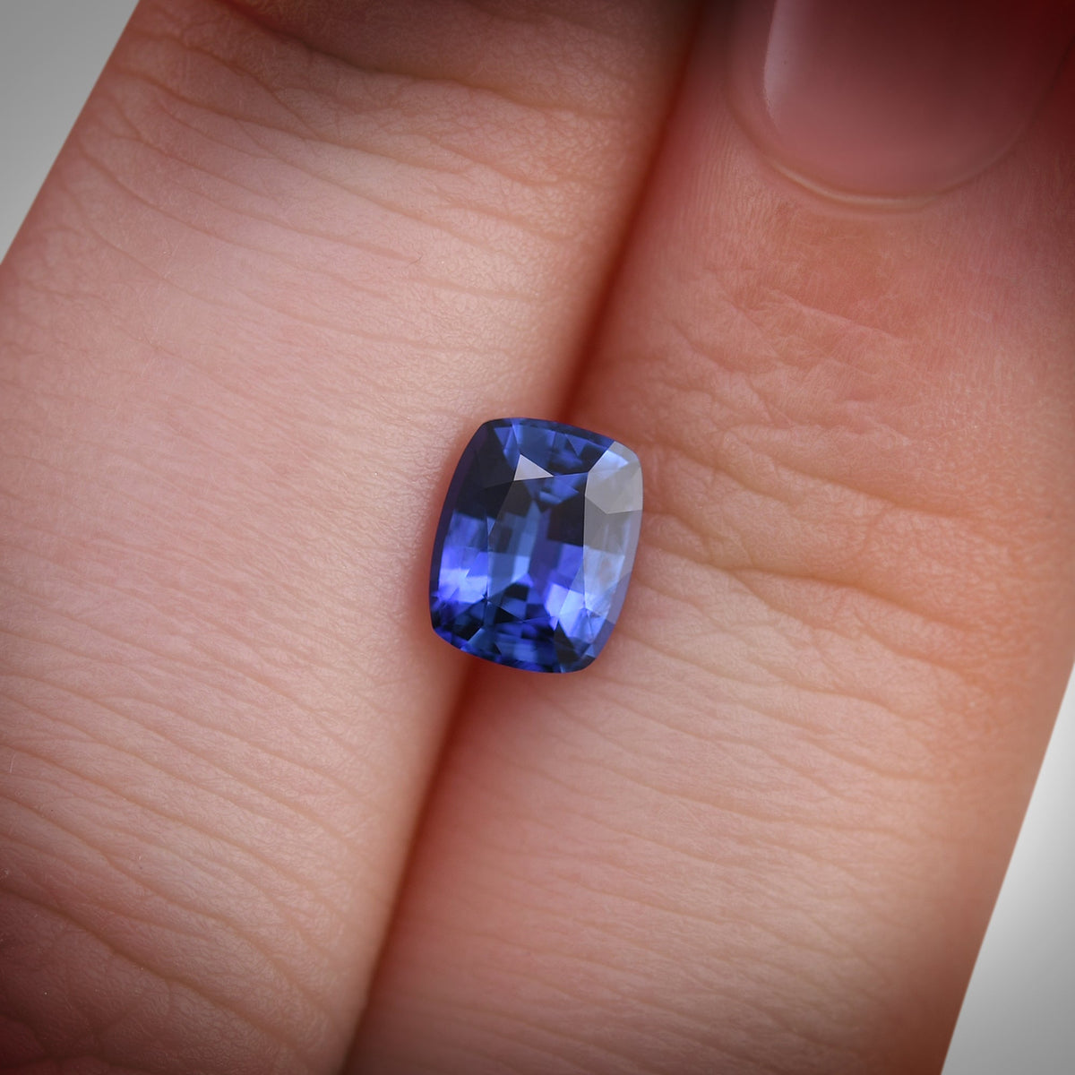 1,15 Karat blauer Kissen-Saphir aus Sri Lanka