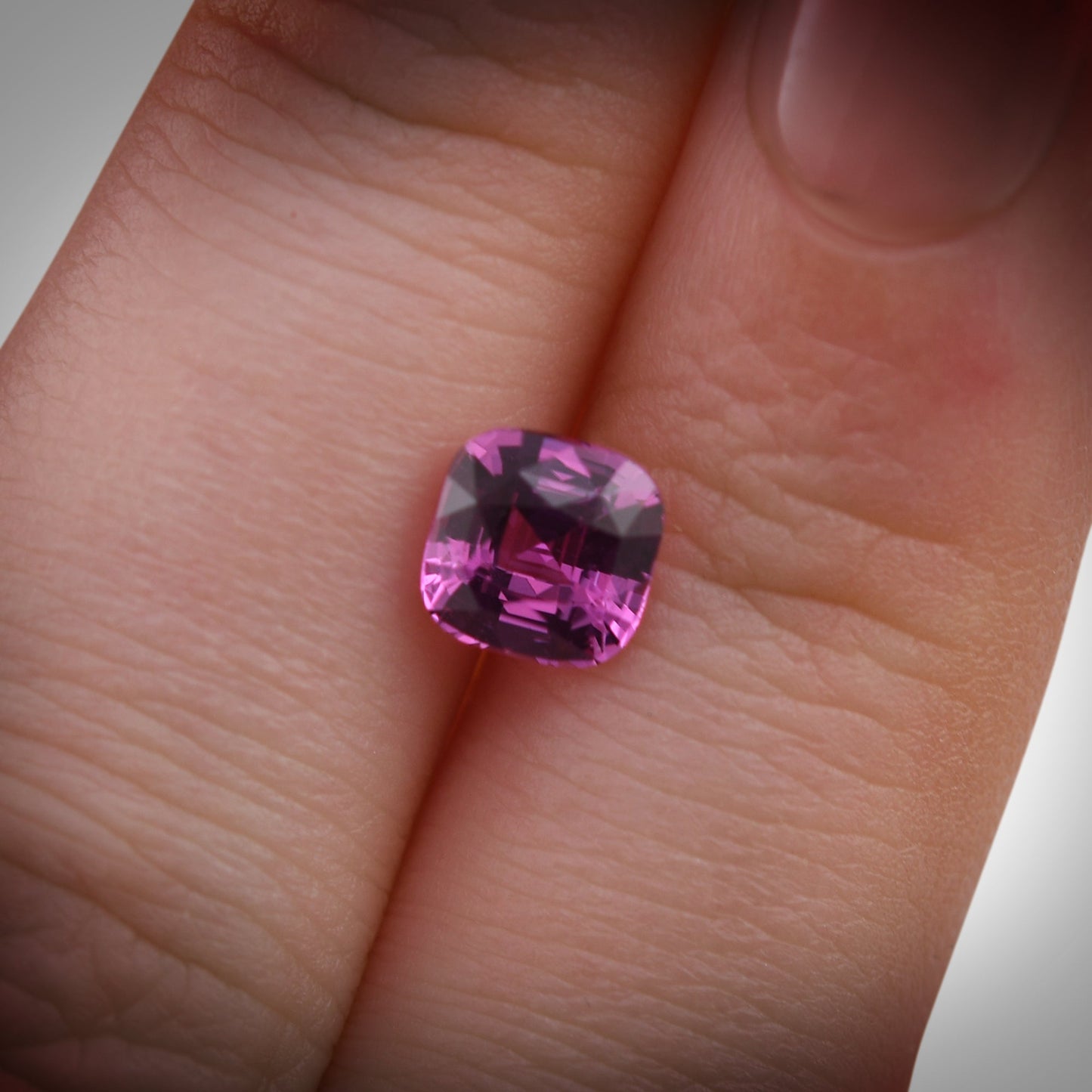 1.75 Carat Pink MADAGASCAR Cushion Sapphire