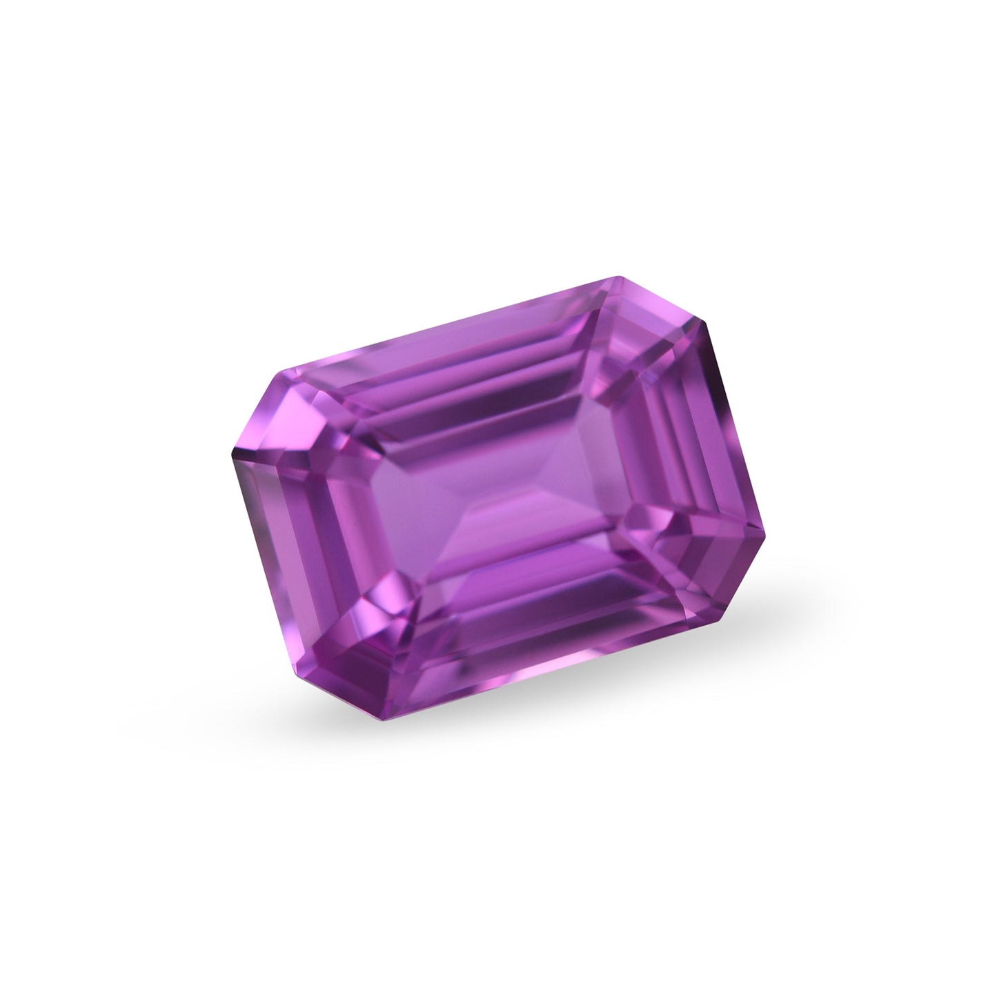 1,02 Karat rosafarbener Madagaskar-Smaragd-Saphir