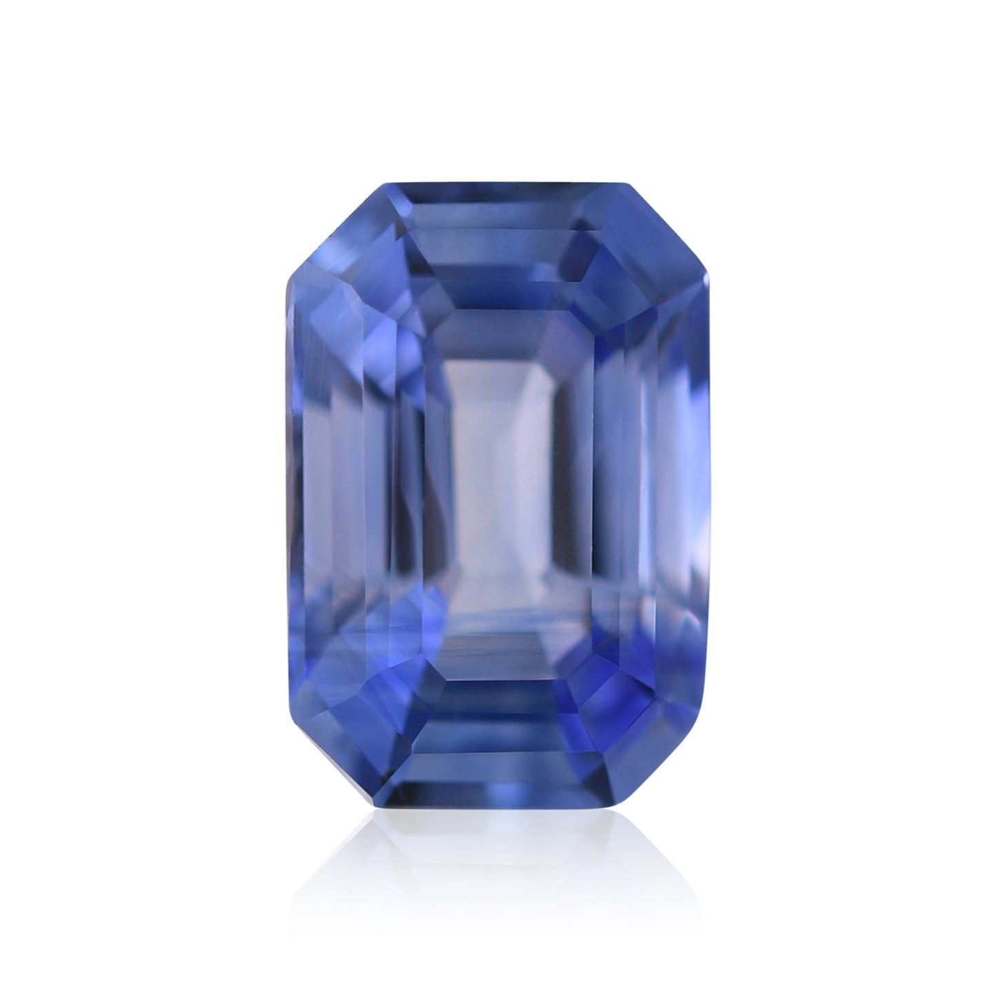 0,98 Karat blauer Smaragd-Saphir aus Sri Lanka