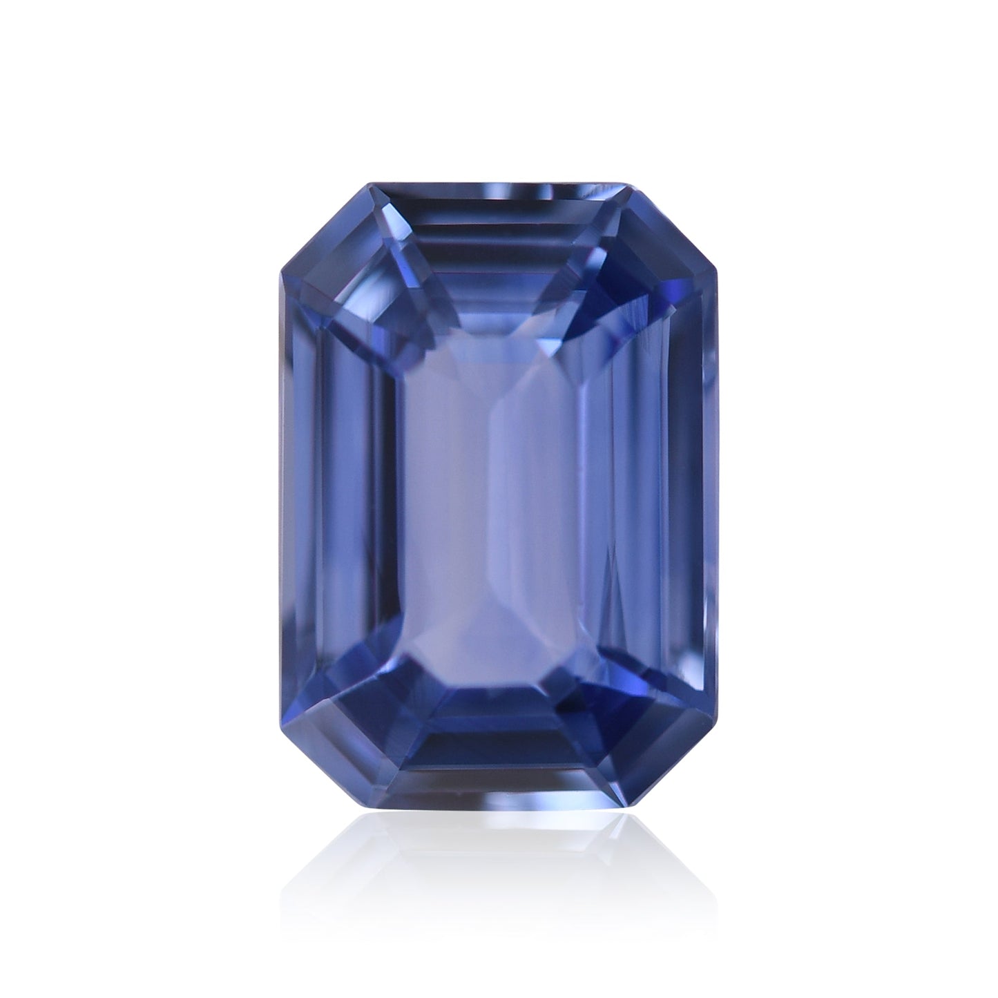 0,99 Karat blauer Smaragd-Saphir aus Sri Lanka