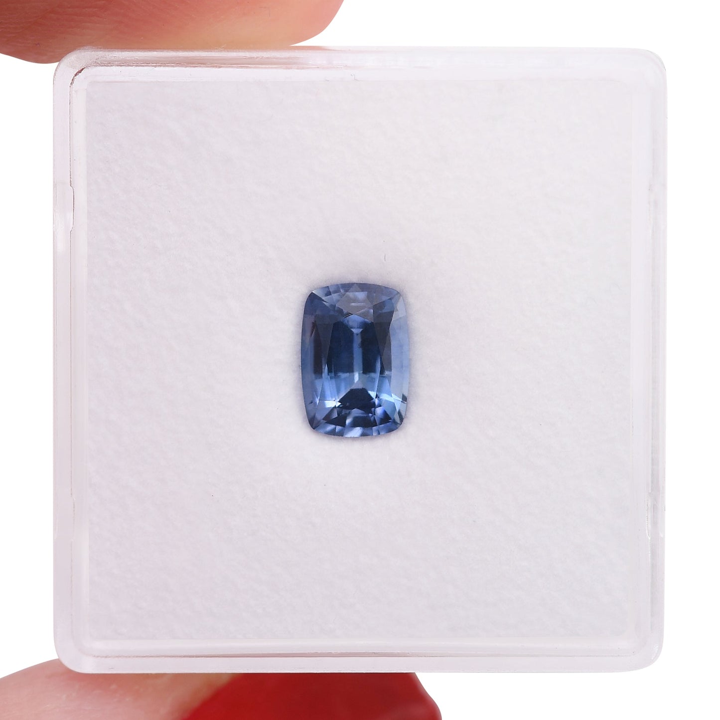 1,18 Karat blauer Kissen-Saphir aus Sri Lanka