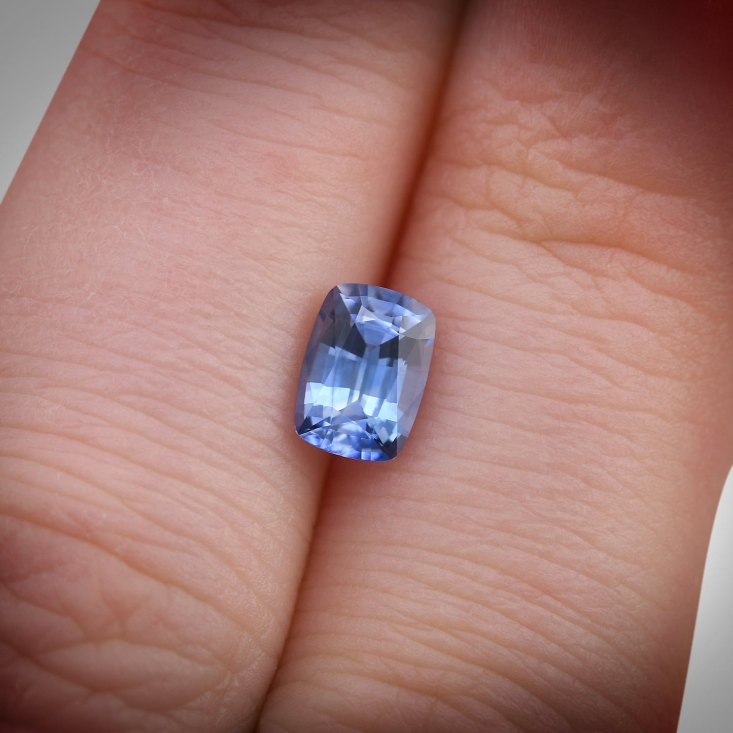 1,18 Karat blauer Kissen-Saphir aus Sri Lanka