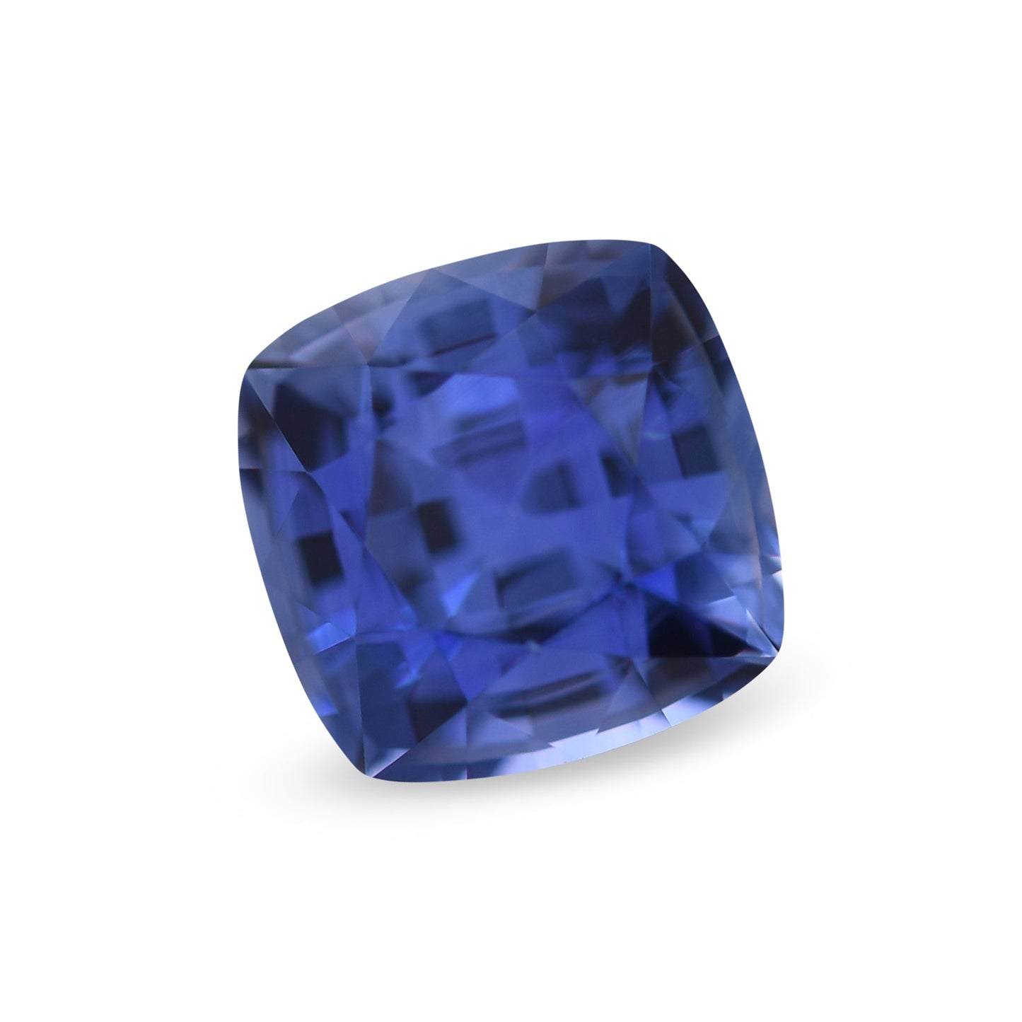 1,08 Karat blauer Kissen-Saphir aus Sri Lanka