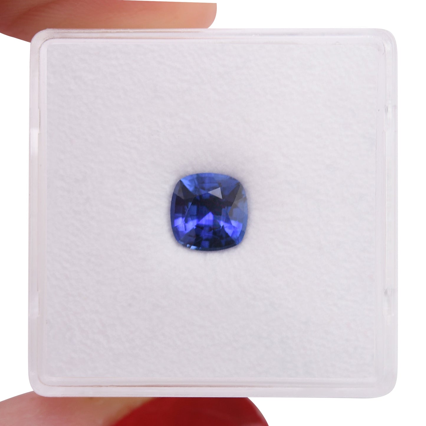 1,13 Karat blauer Kissen-Saphir aus Sri Lanka