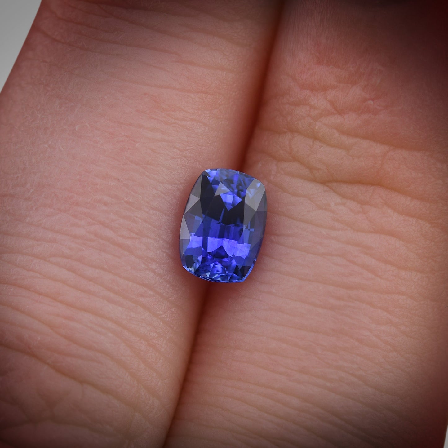 1,18 Karat blauer Kissen-Saphir aus Sri Lanka