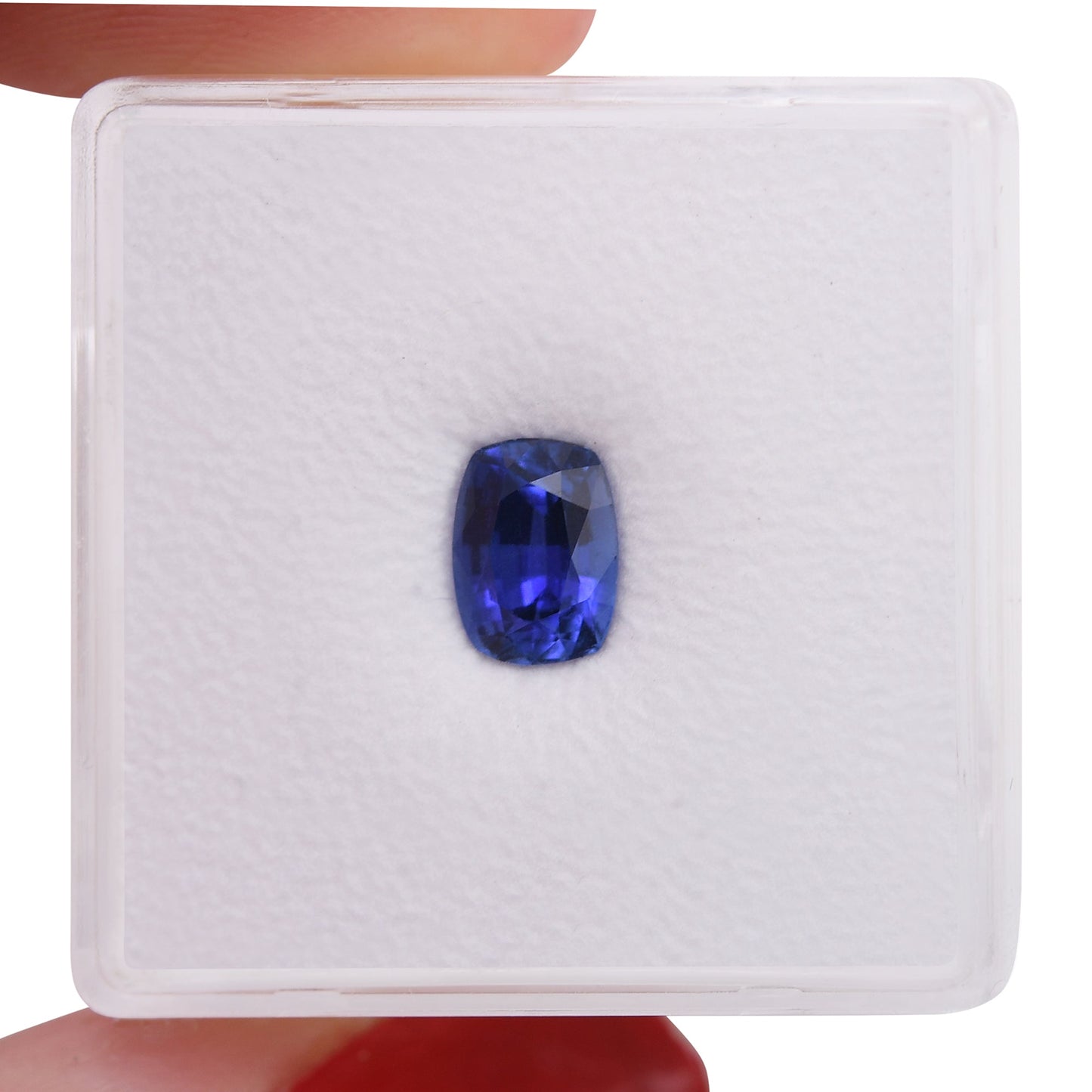 1,18 Karat blauer Kissen-Saphir aus Sri Lanka