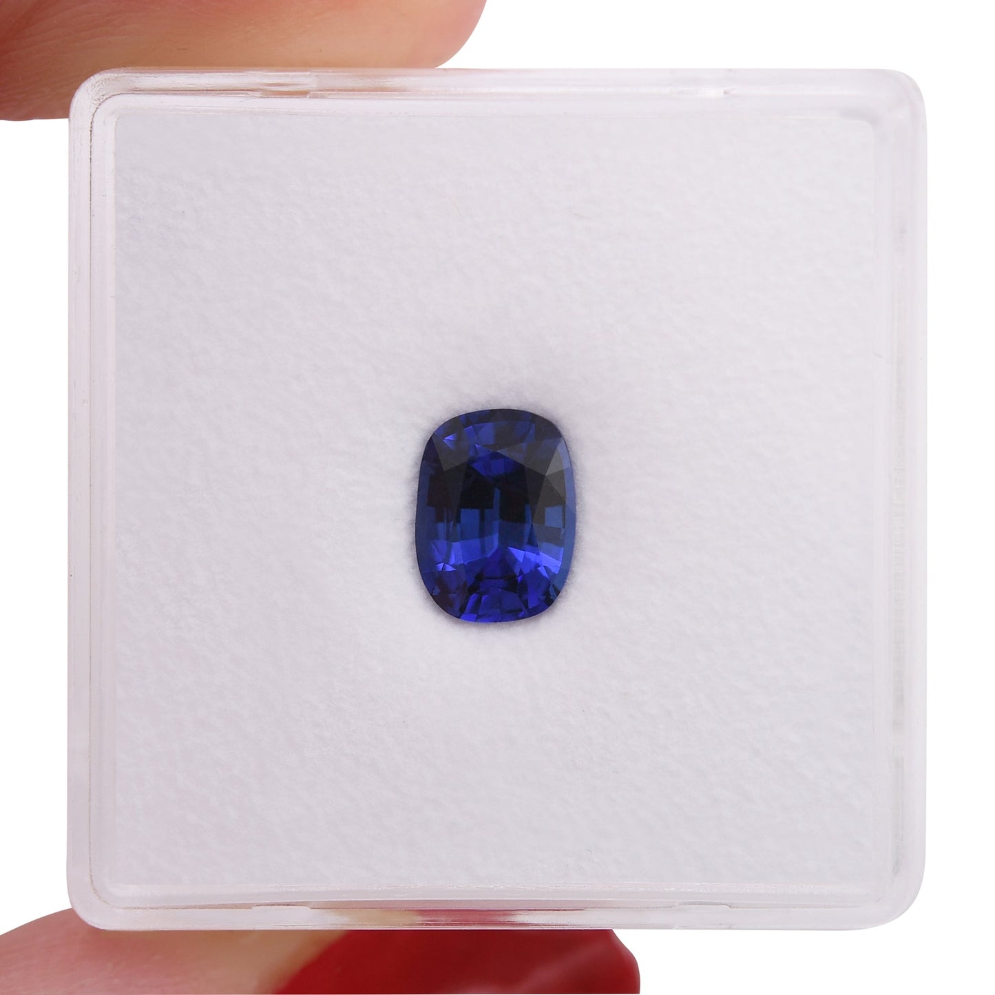 1,15 Karat blauer Kissen-Saphir aus Sri Lanka