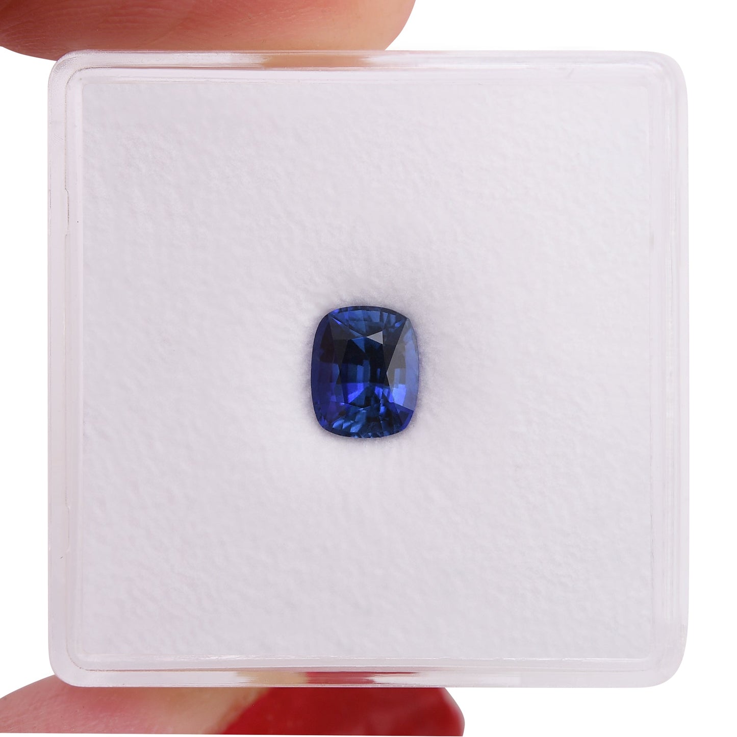 0,94 Karat blauer Kissen-Saphir aus Sri Lanka