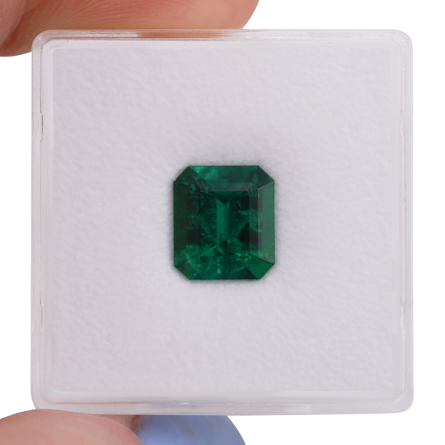 1.79 Carat Green COLOMBIAN Emerald Emerald CD