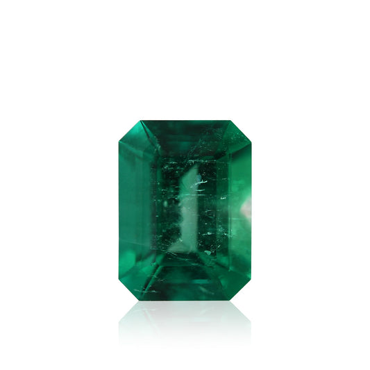 1.54 Carat Green COLOMBIAN Emerald Emerald CD and Muzo