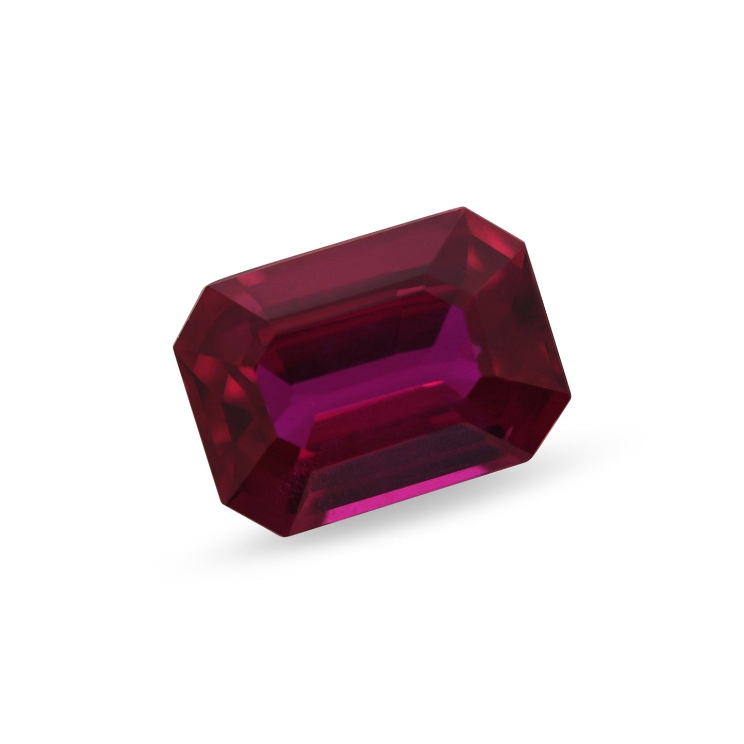 1,18 Karat Roter MOSAMBIK Smaragd Rubin CD Taubenrot