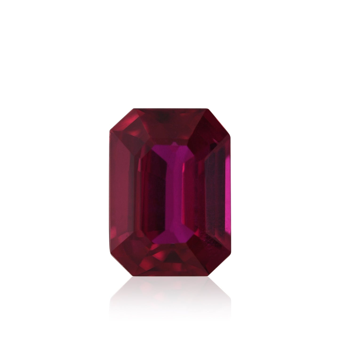1,18 Karat Roter MOSAMBIK Smaragd Rubin CD Taubenrot