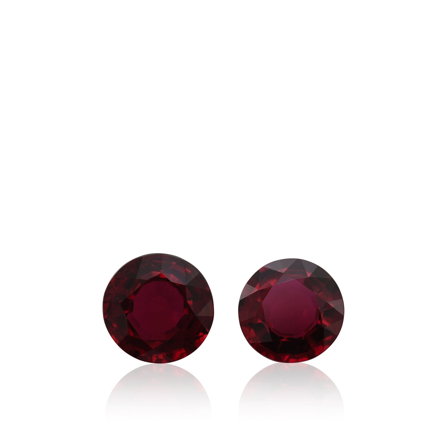 4.43 Carat Red MOZAMBIQUE Round Ruby CD