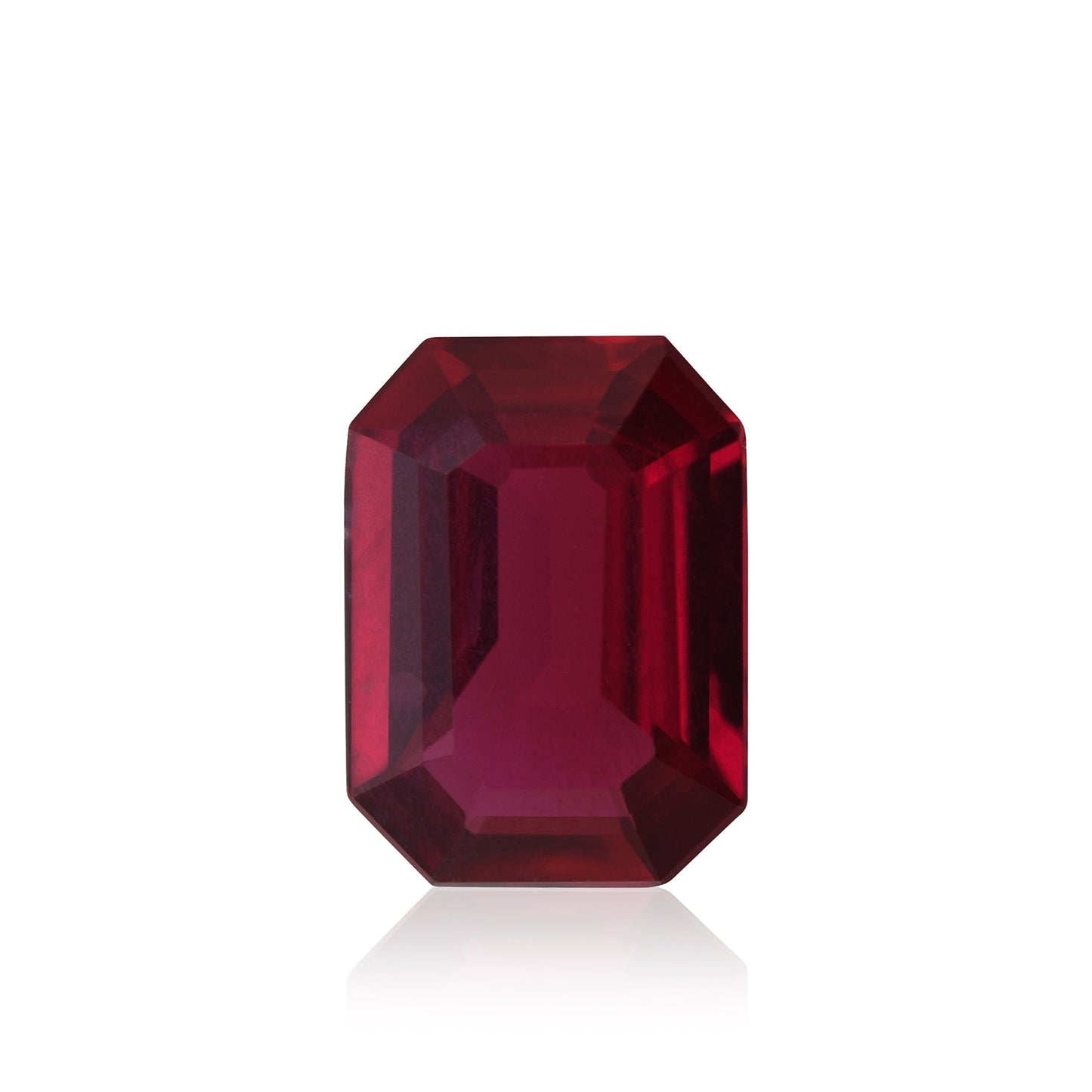 1,37 Karat Roter Mosambik-Smaragd-Rubin CD Taubenblut