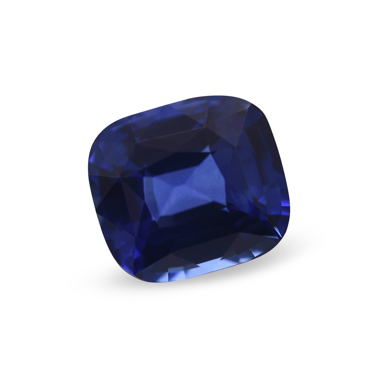 4,03 Karat blauer sri-lankischer Kissen-Saphir CD