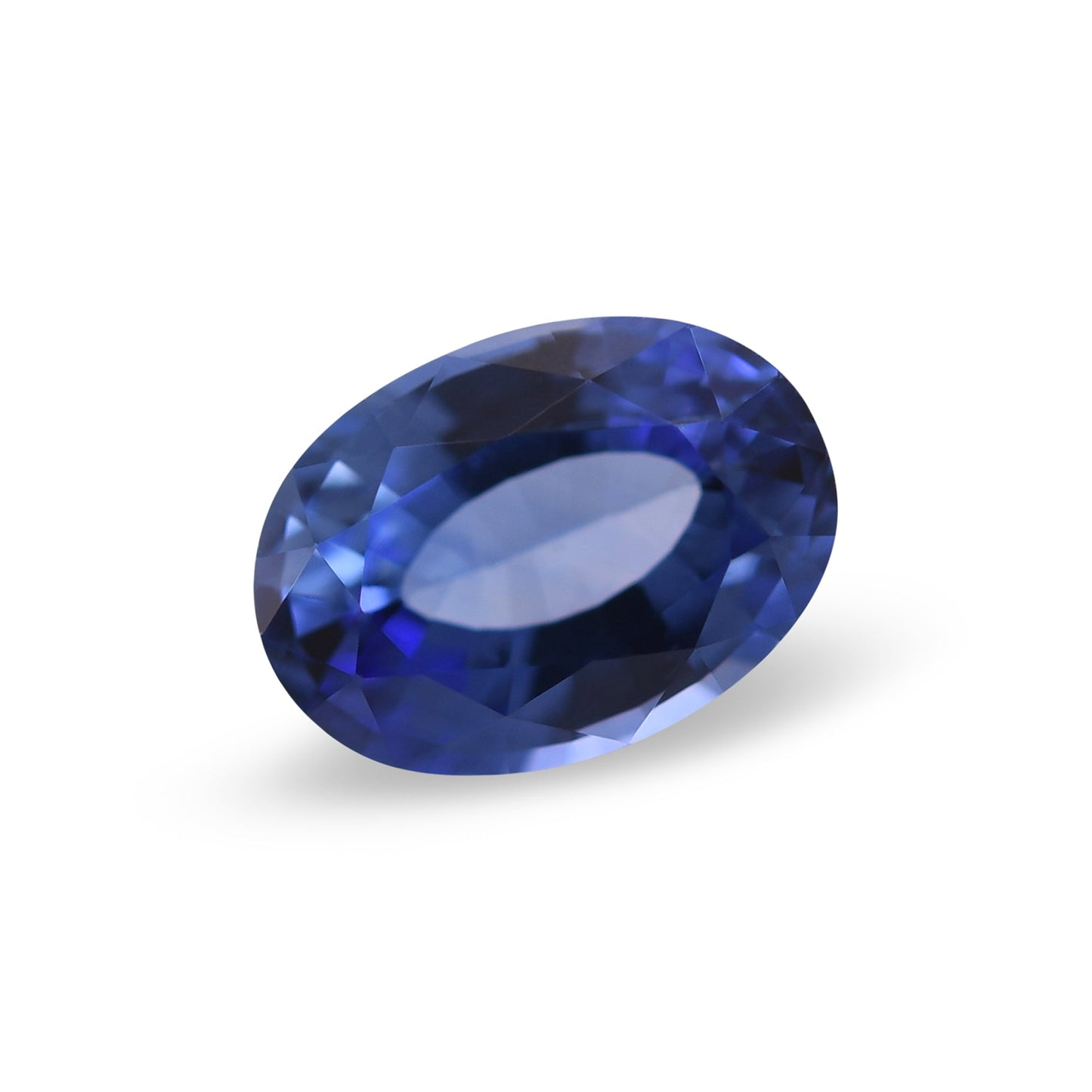 1,30 Karat blauer ovaler Saphir aus Sri Lanka