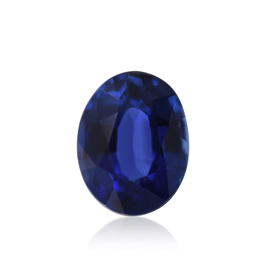 1,12 Karat blauer ovaler Saphir aus Sri Lanka