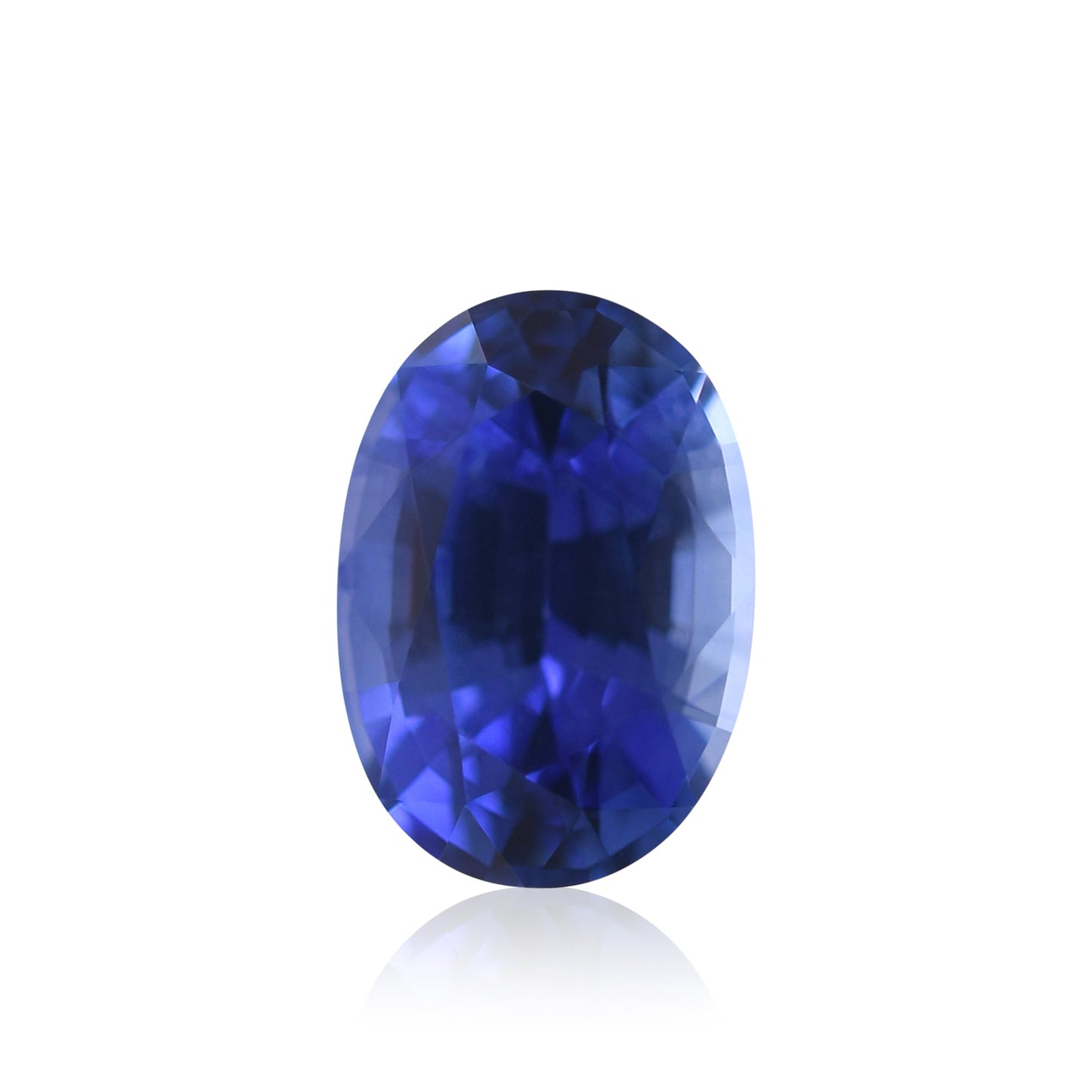 1,04 Karat blauer ovaler Saphir aus Sri Lanka