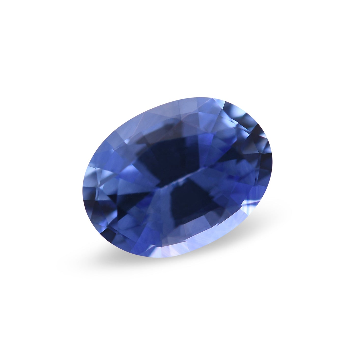 1,62 Karat blauer ovaler Saphir aus Sri Lanka