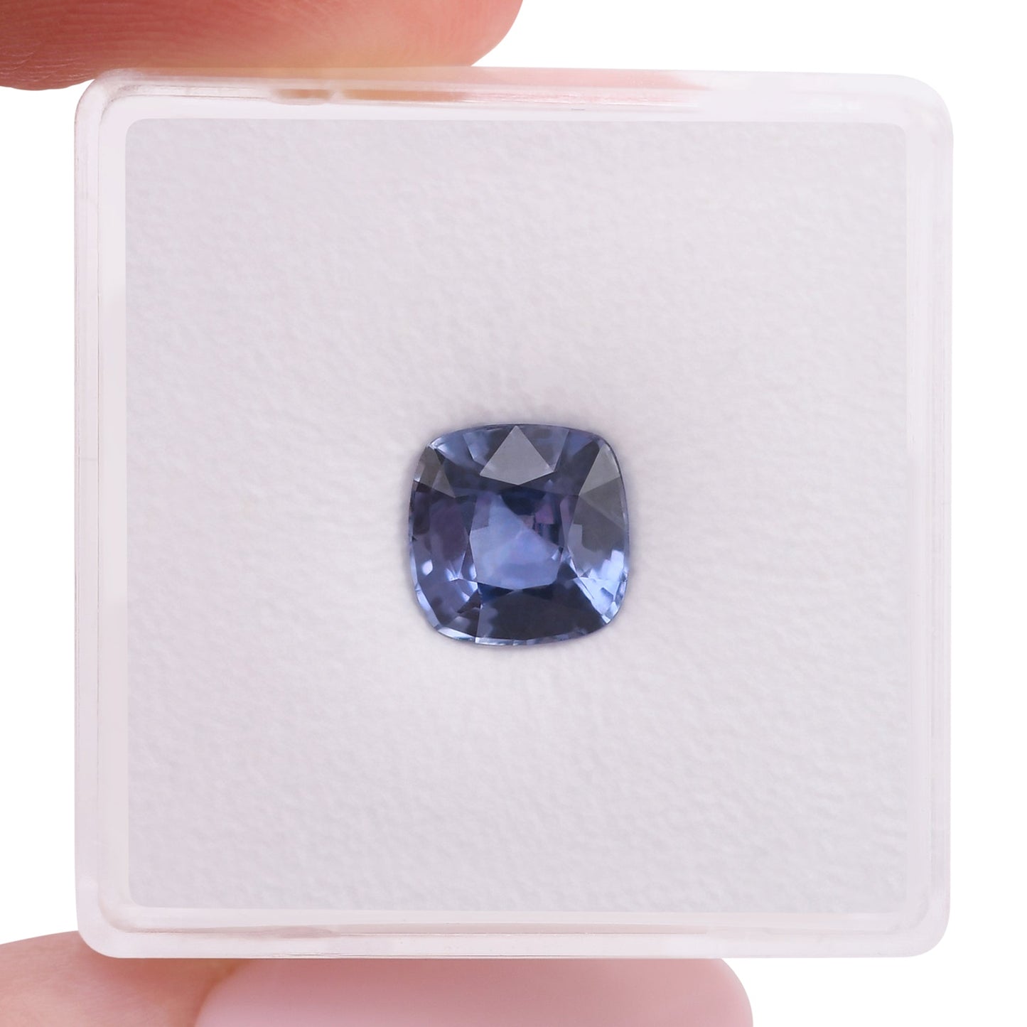 2,03 Karat blauer Kissen-Saphir aus Sri Lanka