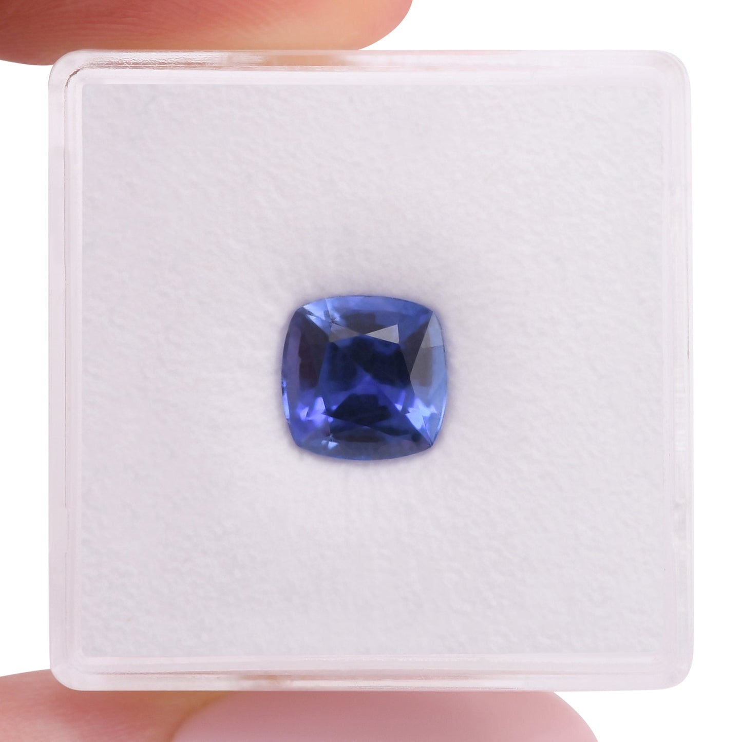 2,47 Karat blauer Kissen-Saphir aus Sri Lanka