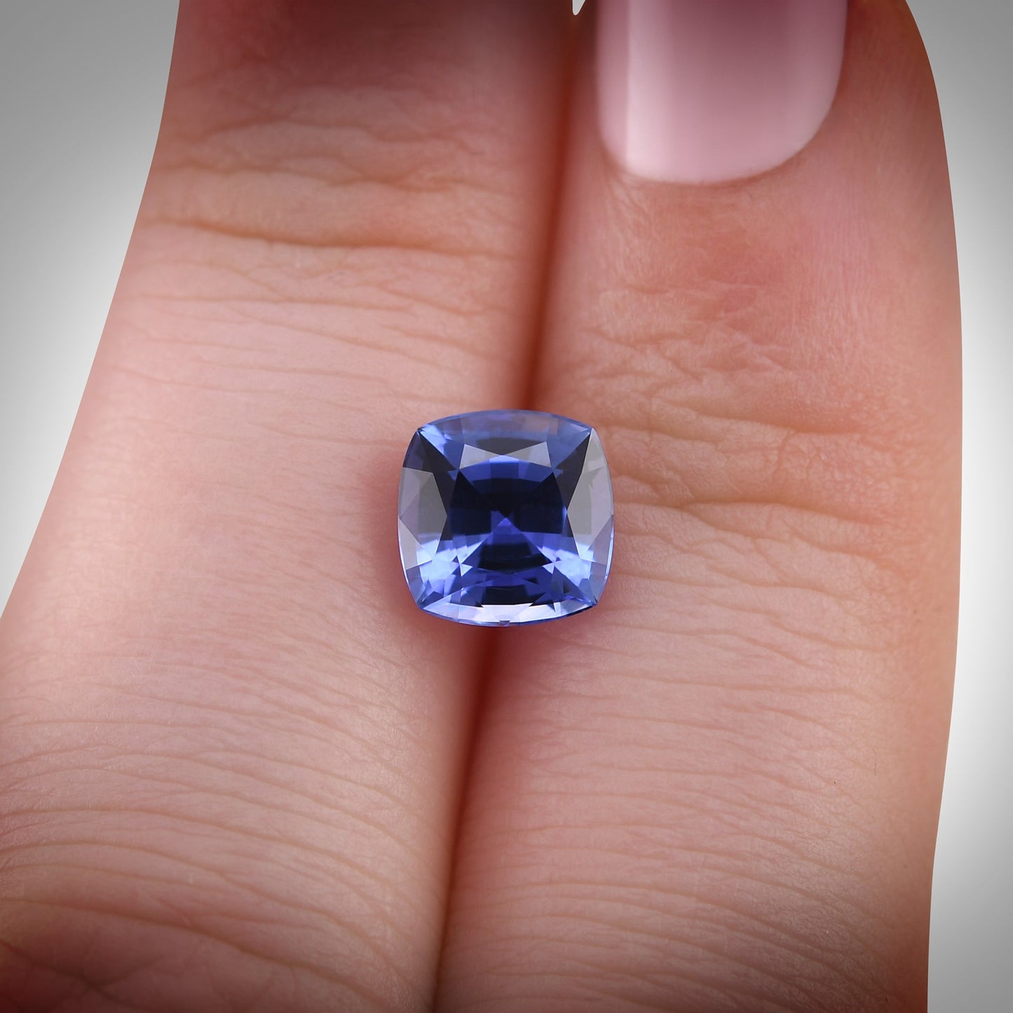 2,47 Karat blauer Kissen-Saphir aus Sri Lanka