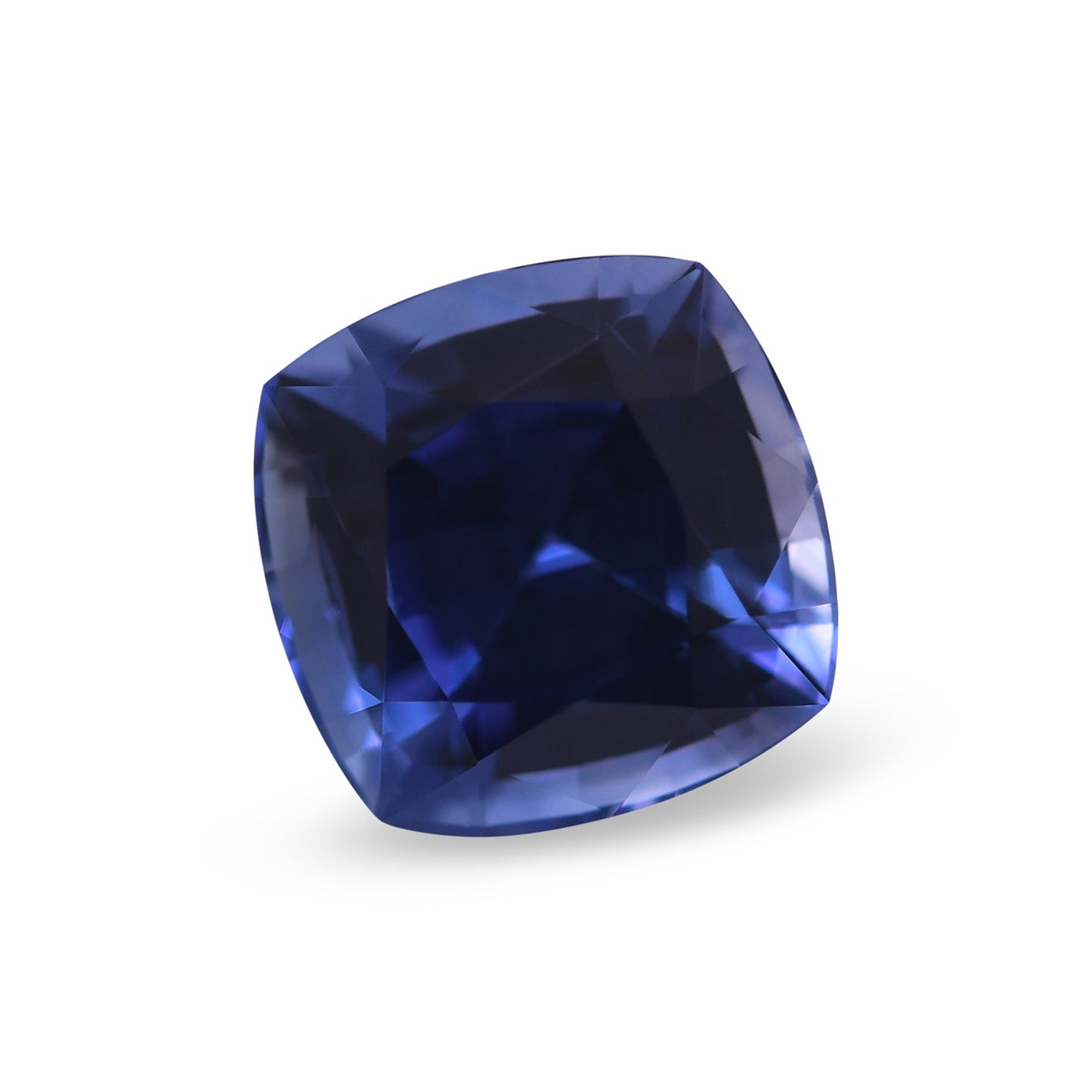 2,47 Karat blauer Kissen-Saphir aus Sri Lanka