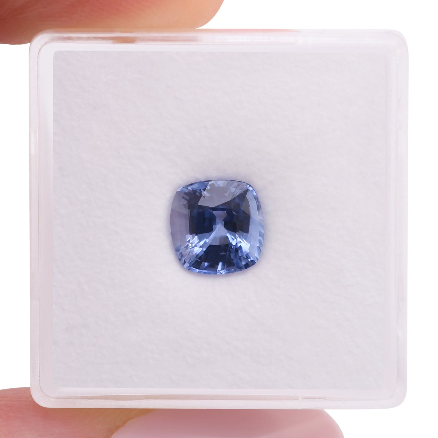 1,98 Karat blauer Kissen-Saphir aus Sri Lanka