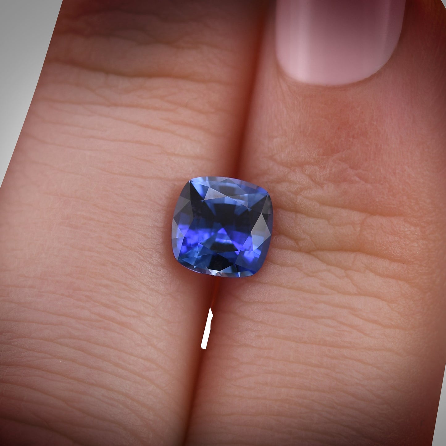 1,49 Karat blauer Kissen-Saphir aus Sri Lanka