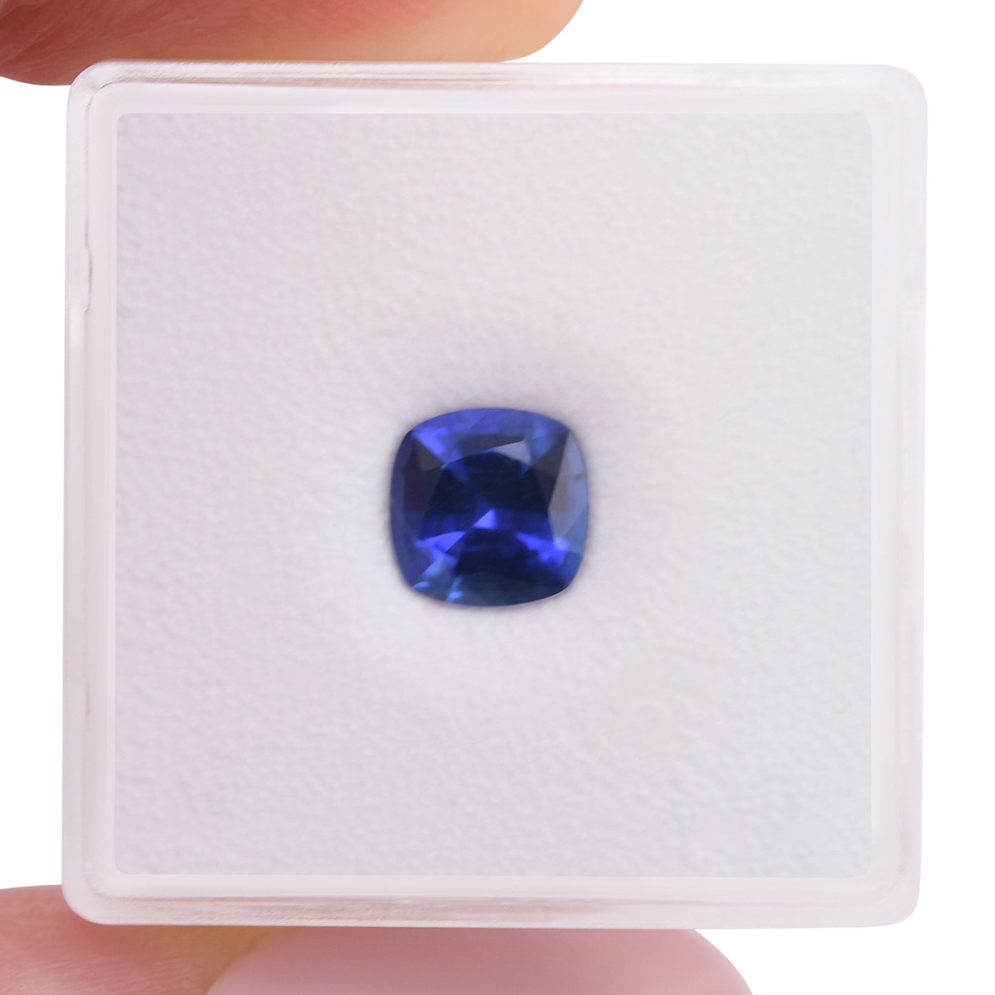 1,47 Karat blauer Kissen-Saphir aus Sri Lanka