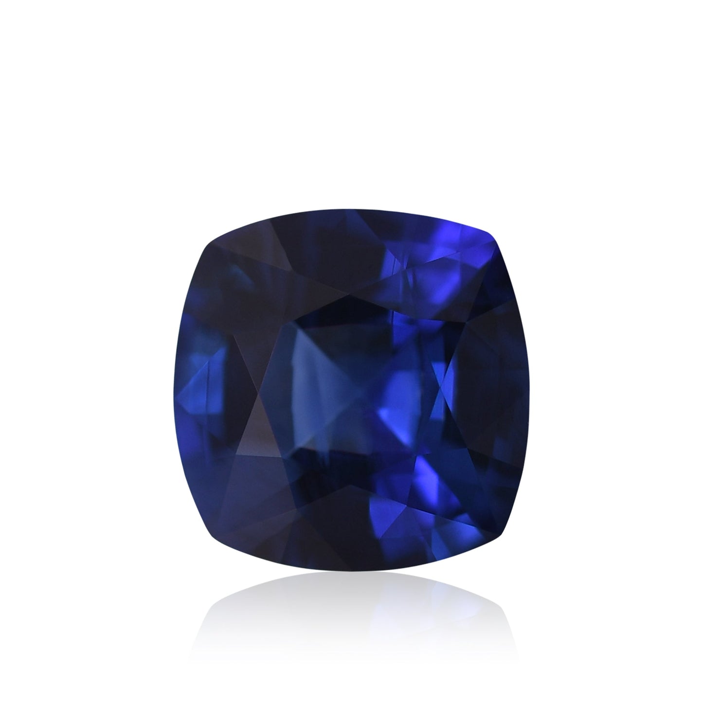 1,61 Karat blauer Kissen-Saphir aus Sri Lanka