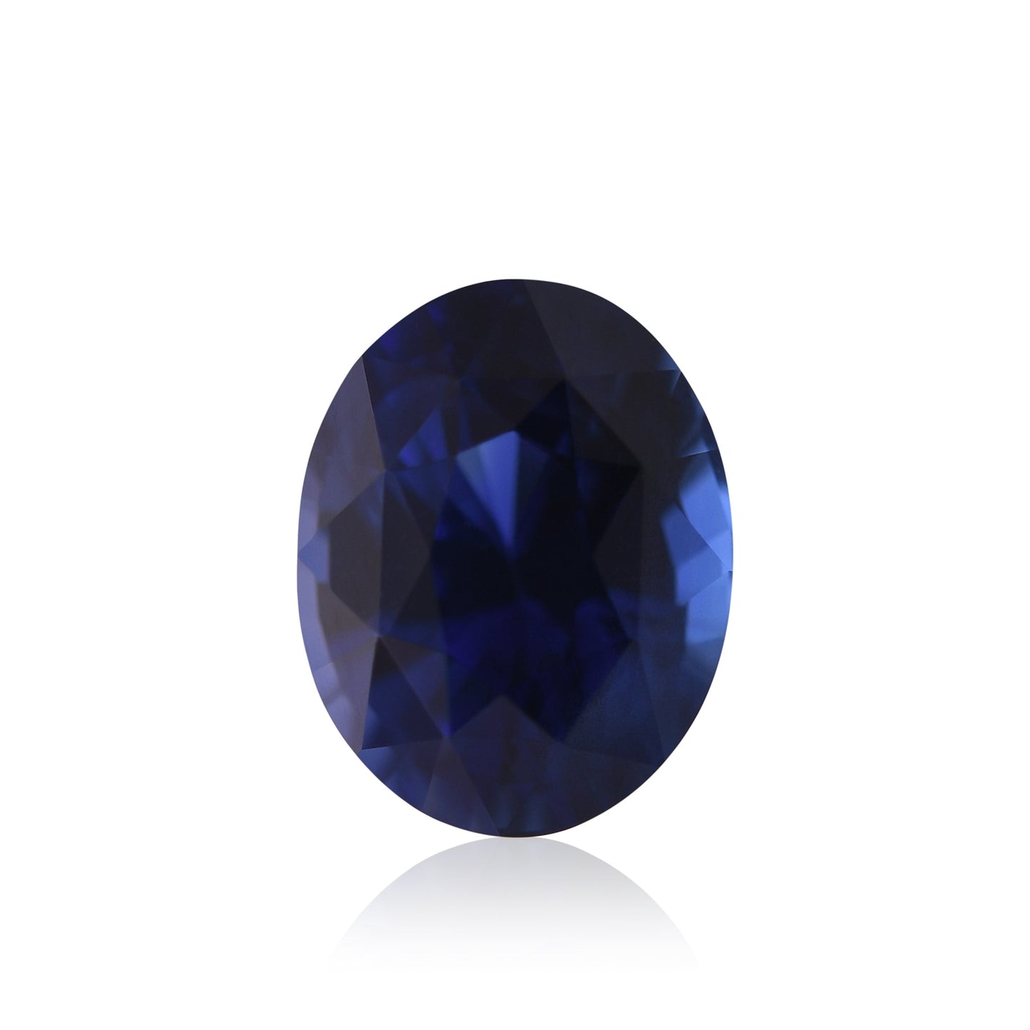 2,13 Karat blauer ovaler Saphir aus Sri Lanka, CD, unbehandelt