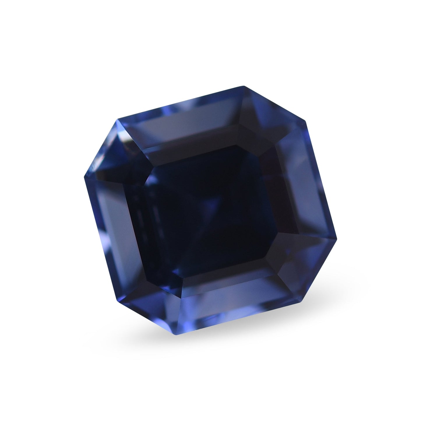 2,31 Karat blauer Asscher-Saphir aus SRI LANK