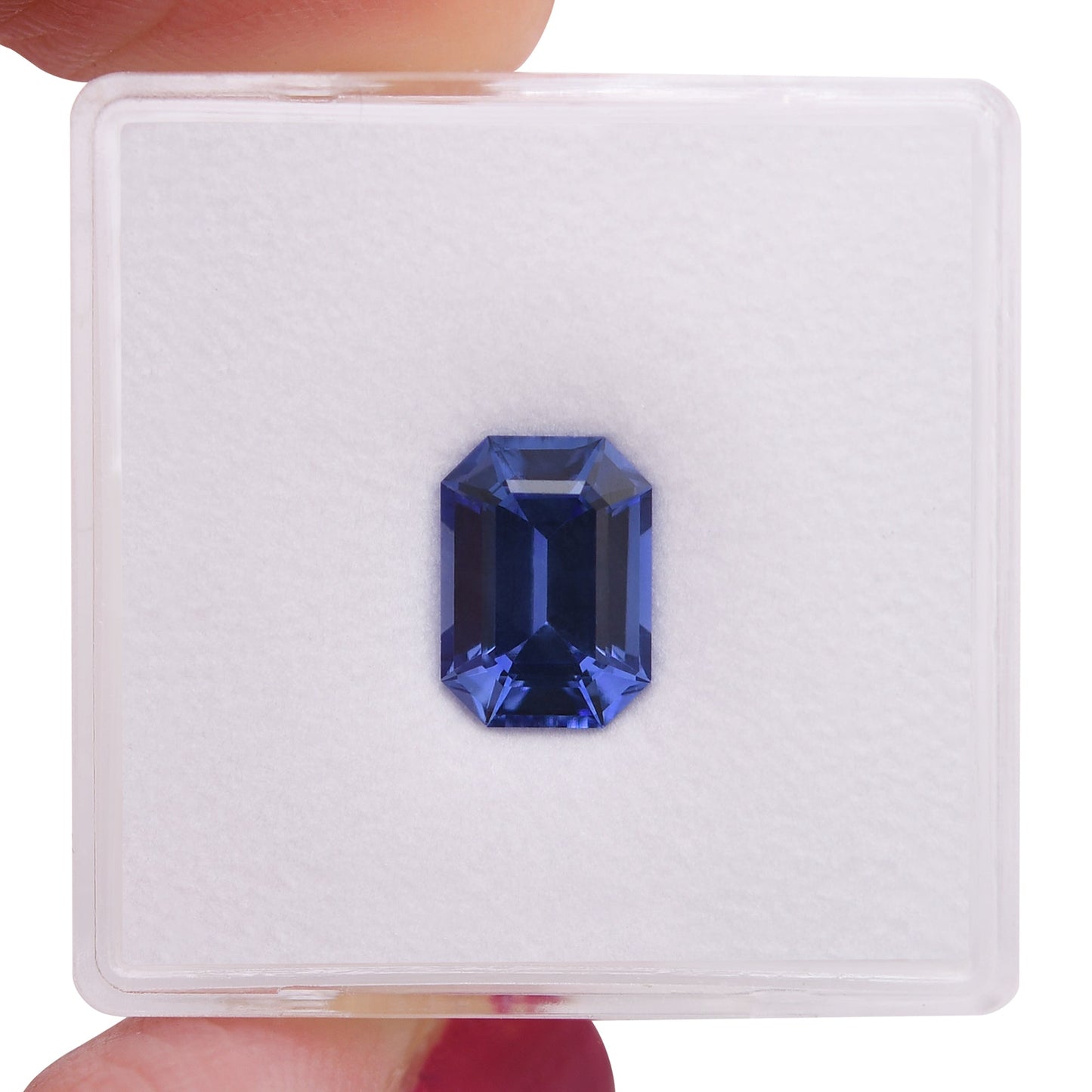 2,35 Karat blauer Smaragd-Saphir aus Sri Lanka