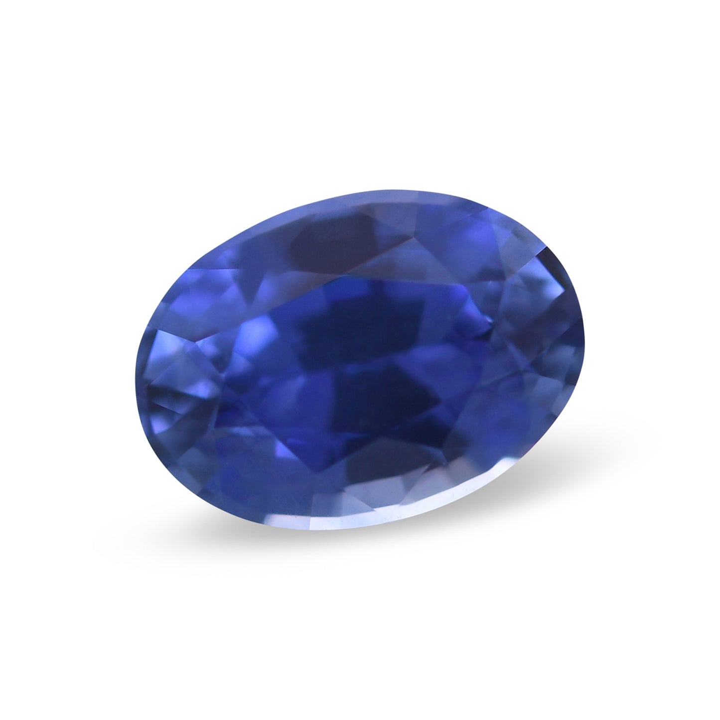 1,06 Karat blauer ovaler Saphir aus Sri Lanka