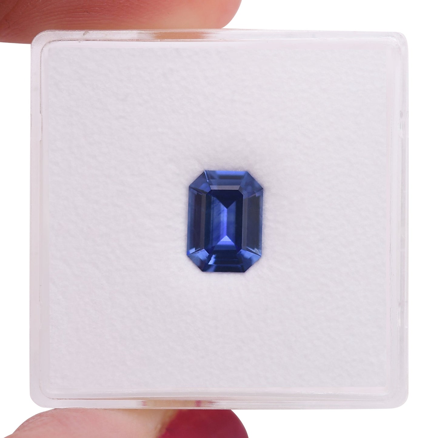 1,19 Karat blauer Smaragd-Saphir aus Sri Lanka