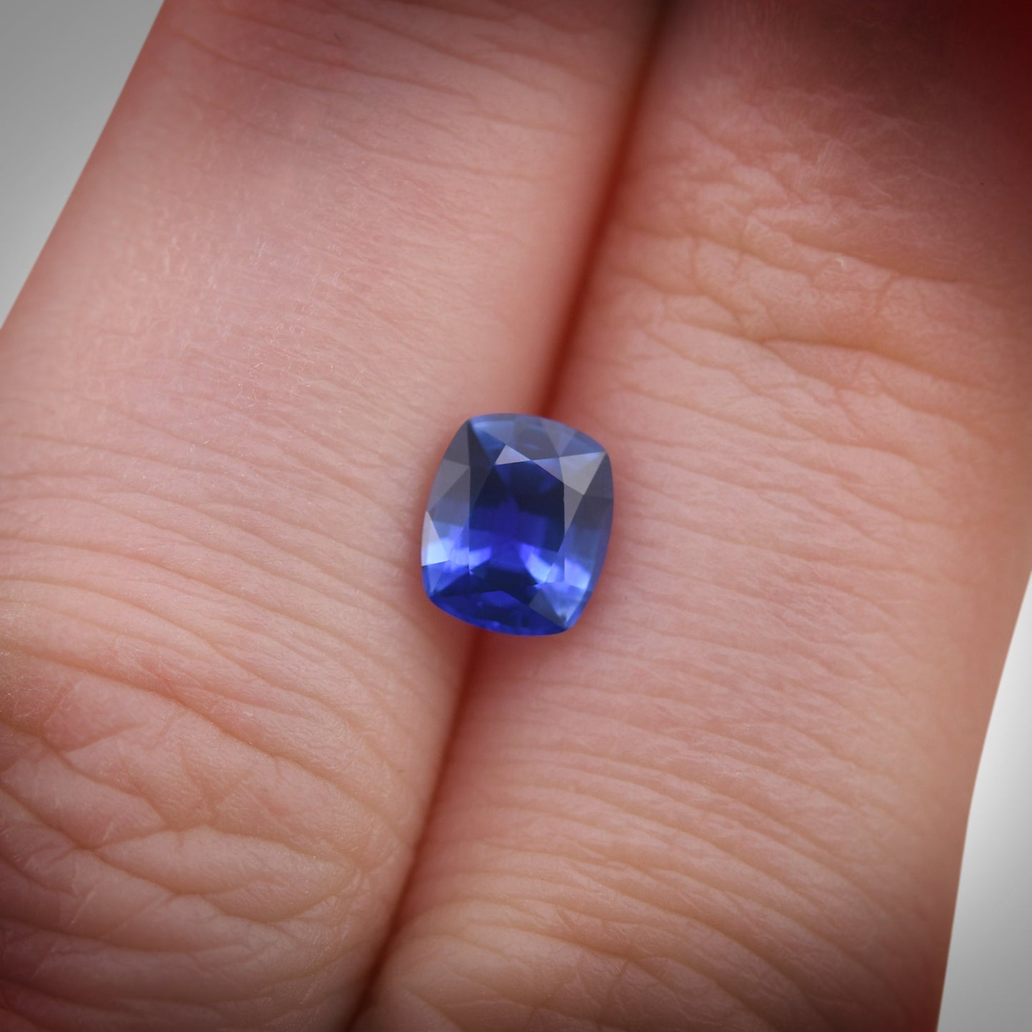 1,14 Karat blauer Kissen-Saphir aus Sri Lanka