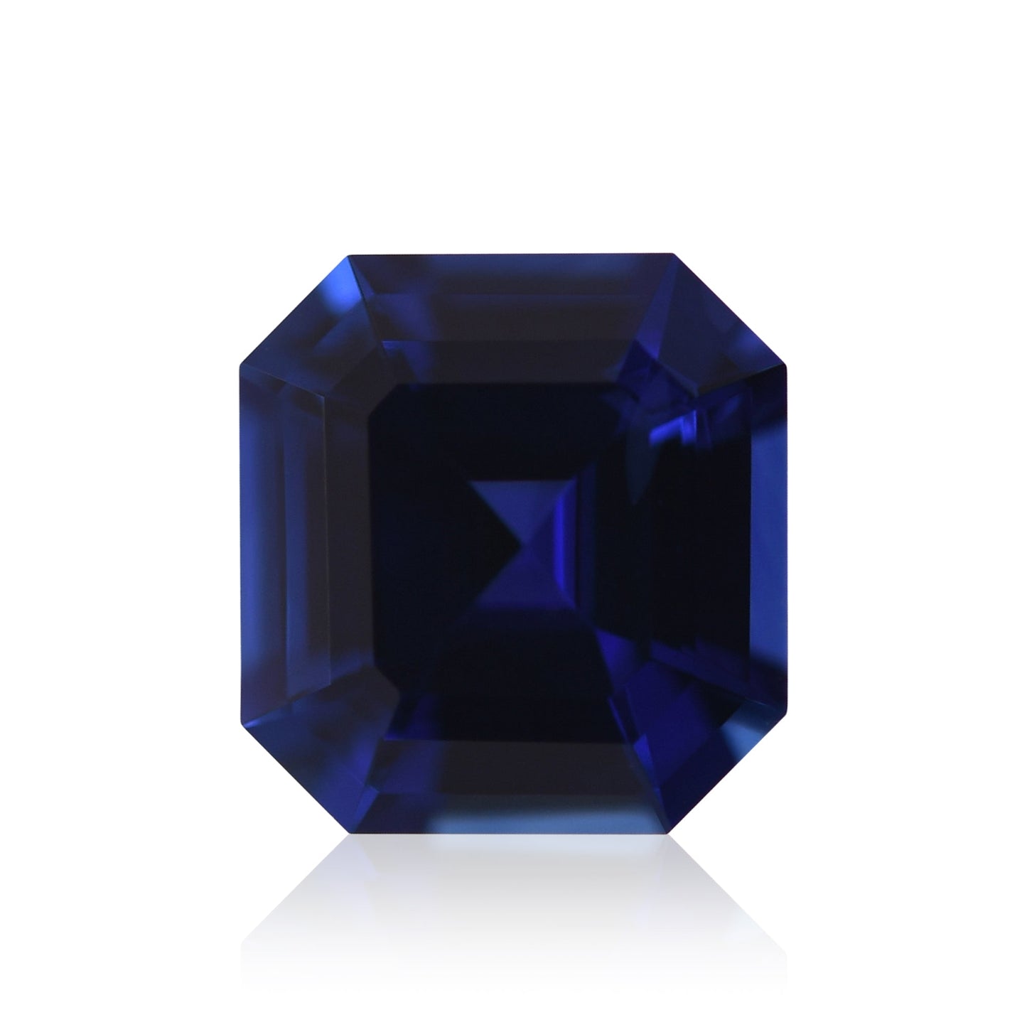 1,18 Karat blauer Asscher-Saphir aus Sri Lanka